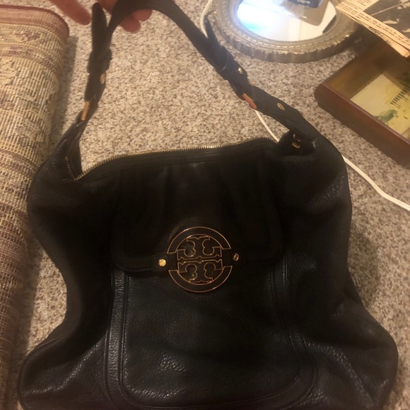 Tory Burch black leather bag - Picture 2 of 10